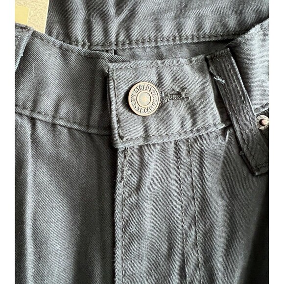 NWT Levis High Waisted Mom Jeans 28"x30" (Actual 28X29.5") Pants Black - Picture 4 of 13